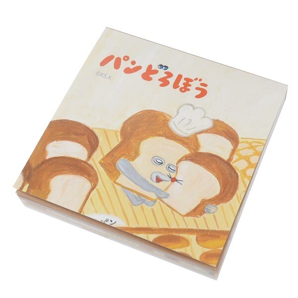 『麵包小偷』方形便條本