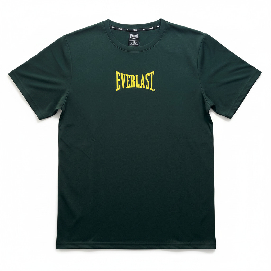 EVERLAST 短T 深綠 吸排 機能 短袖 圓領T 男 4321807370