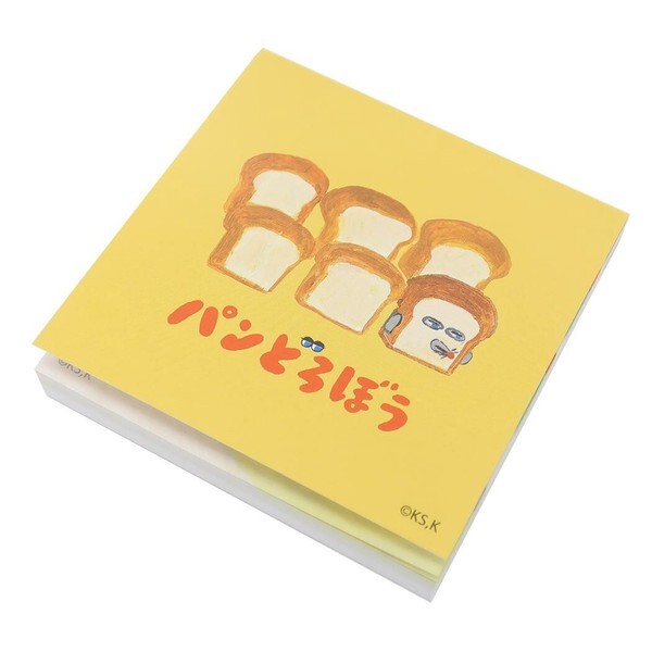 『麵包小偷』方形便條本