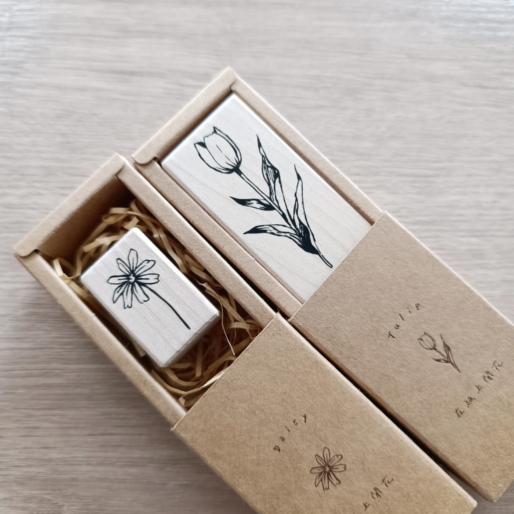 蒔絮紙品．在紙上開花 系列章 2款