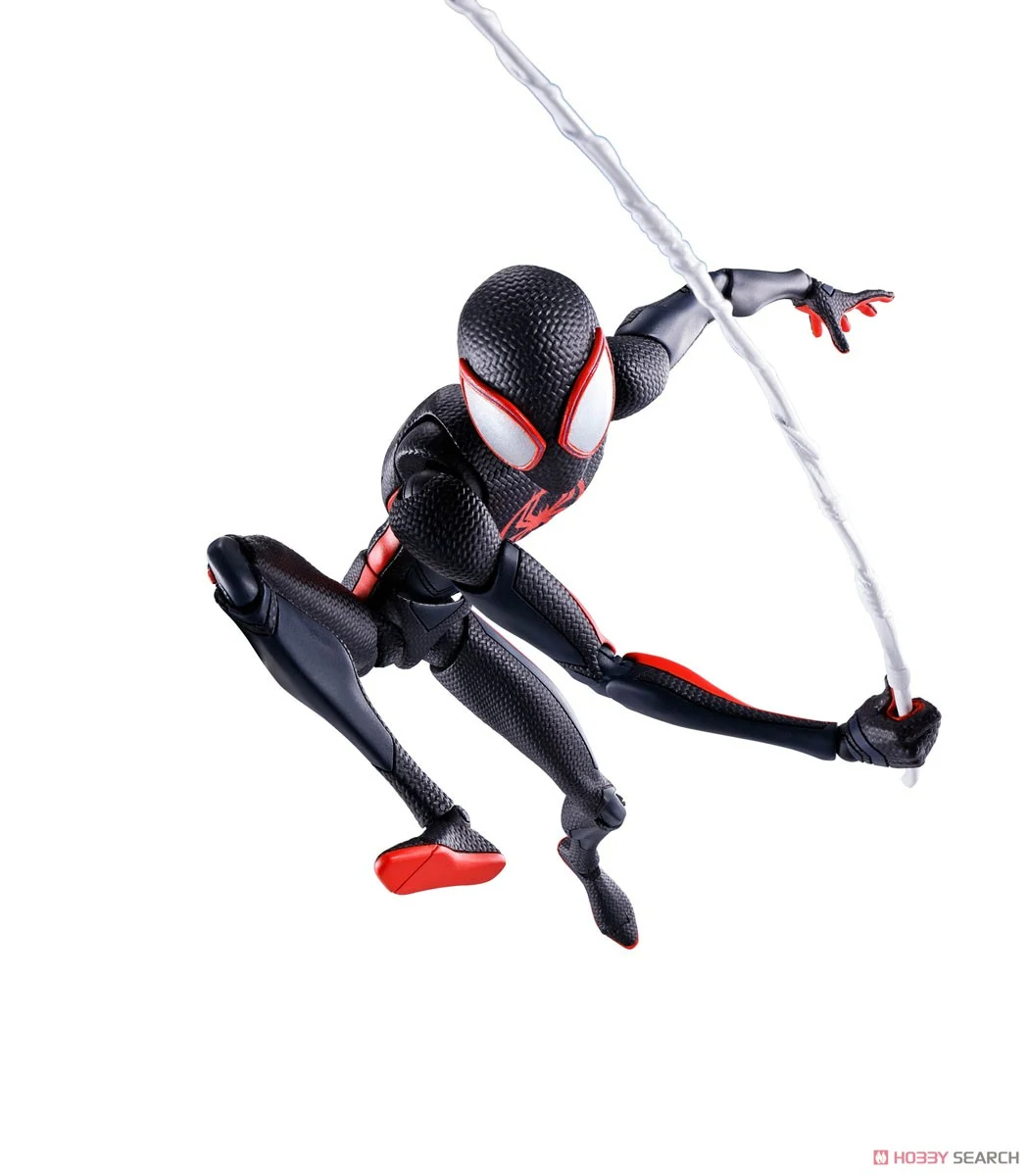 萬代 SHF 蜘蛛人（邁爾斯·莫拉雷斯） 蜘蛛人：穿越新宇宙 漫威 可動完成品