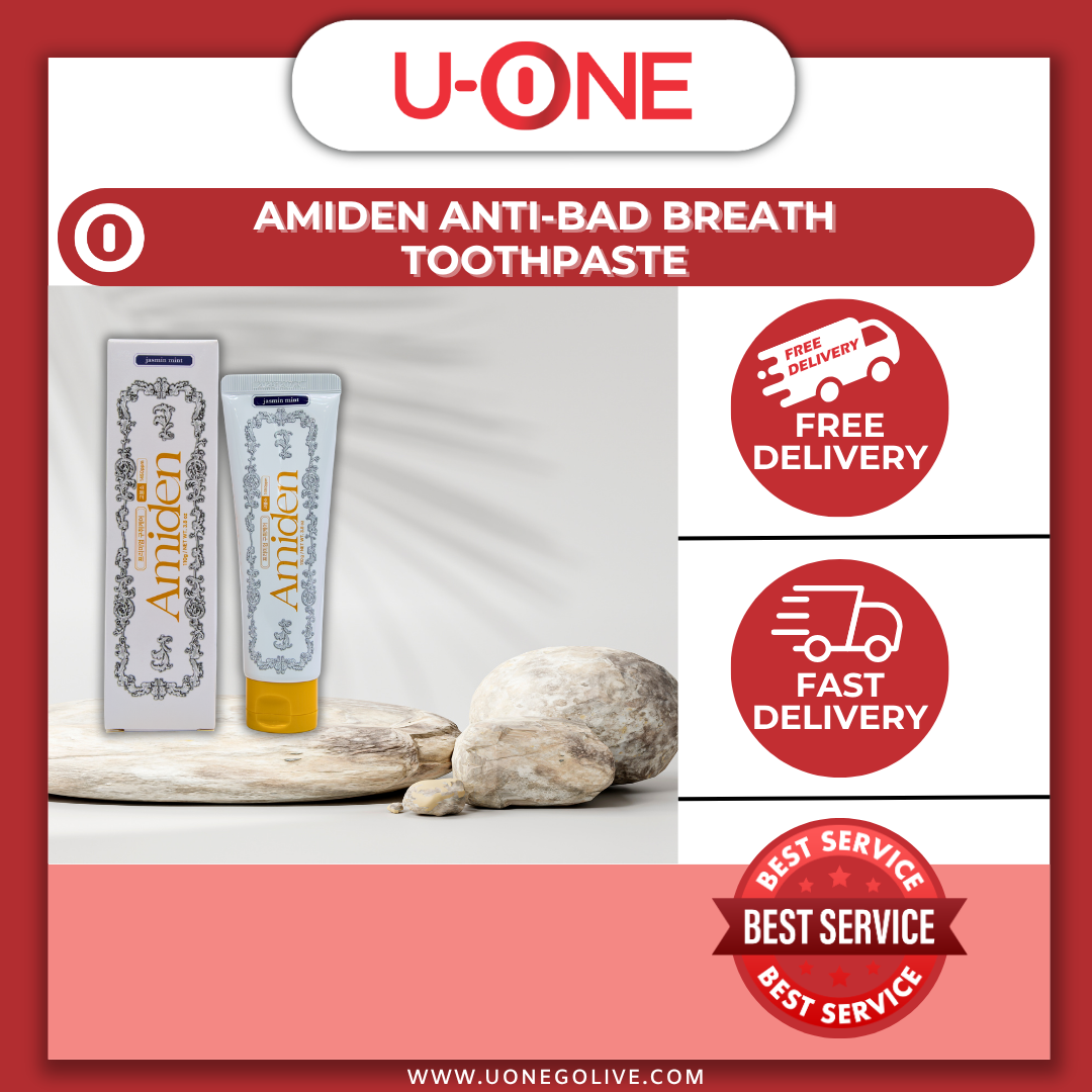 U-ONE | Korea | Amiden Anti-Bad Breath Toothpaste | Personal Care | 110g
