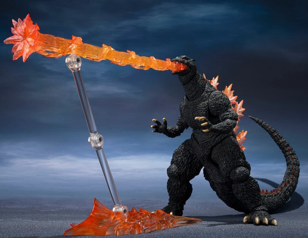 S.H.MonsterArts 代理版 S.H.M 哥吉拉 (2004) 放射熱線ver.VS 新·轟天號