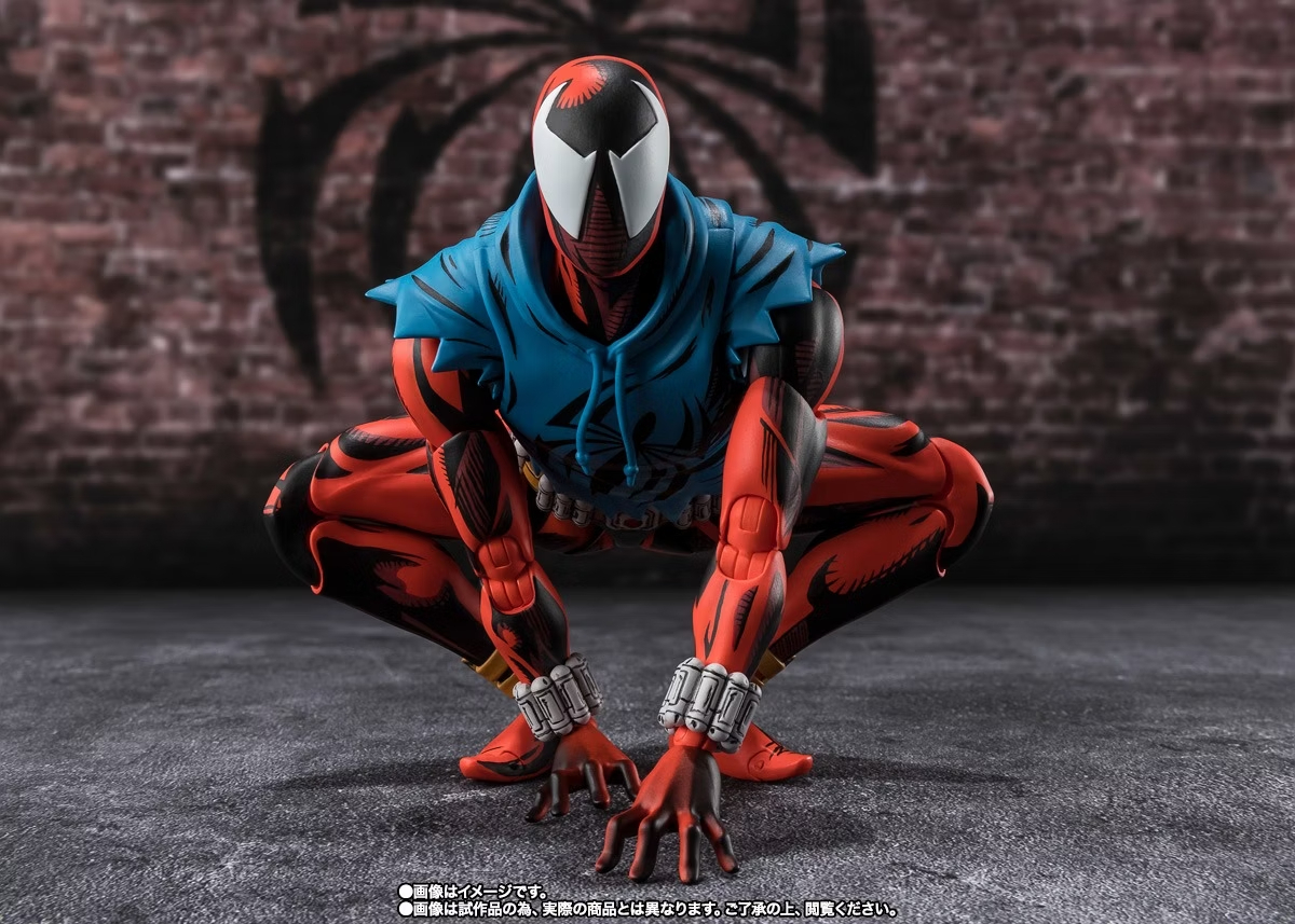 萬代 SHF 猩紅蜘蛛 蜘蛛人：穿越新宇宙 漫威 可動完成品