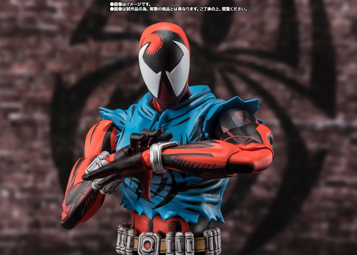 萬代 SHF 猩紅蜘蛛 蜘蛛人：穿越新宇宙 漫威 可動完成品