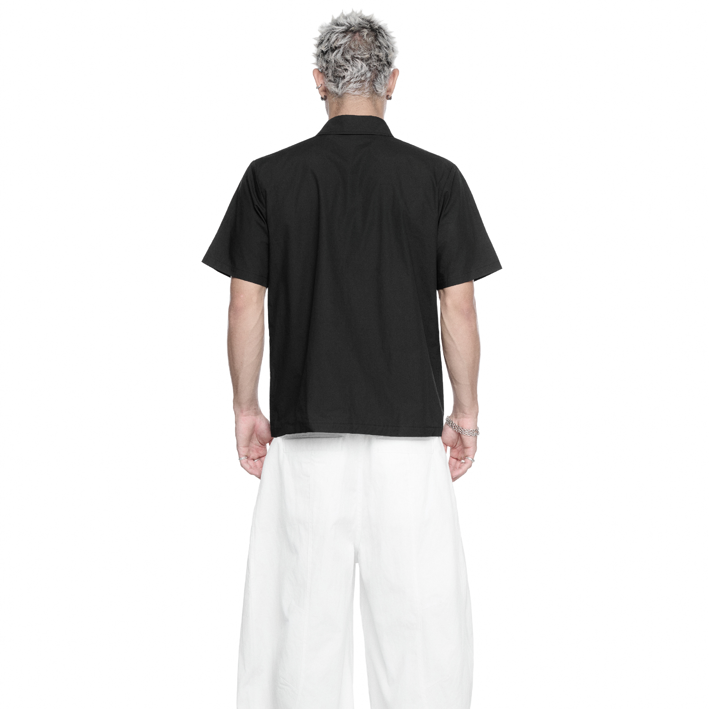 PUSH PUSH PP Nik Shirt 細格紋 短袖襯衫