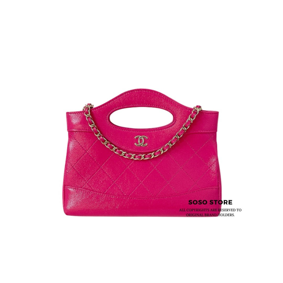 Chanel 31 Nano - Hot Pink /GHW