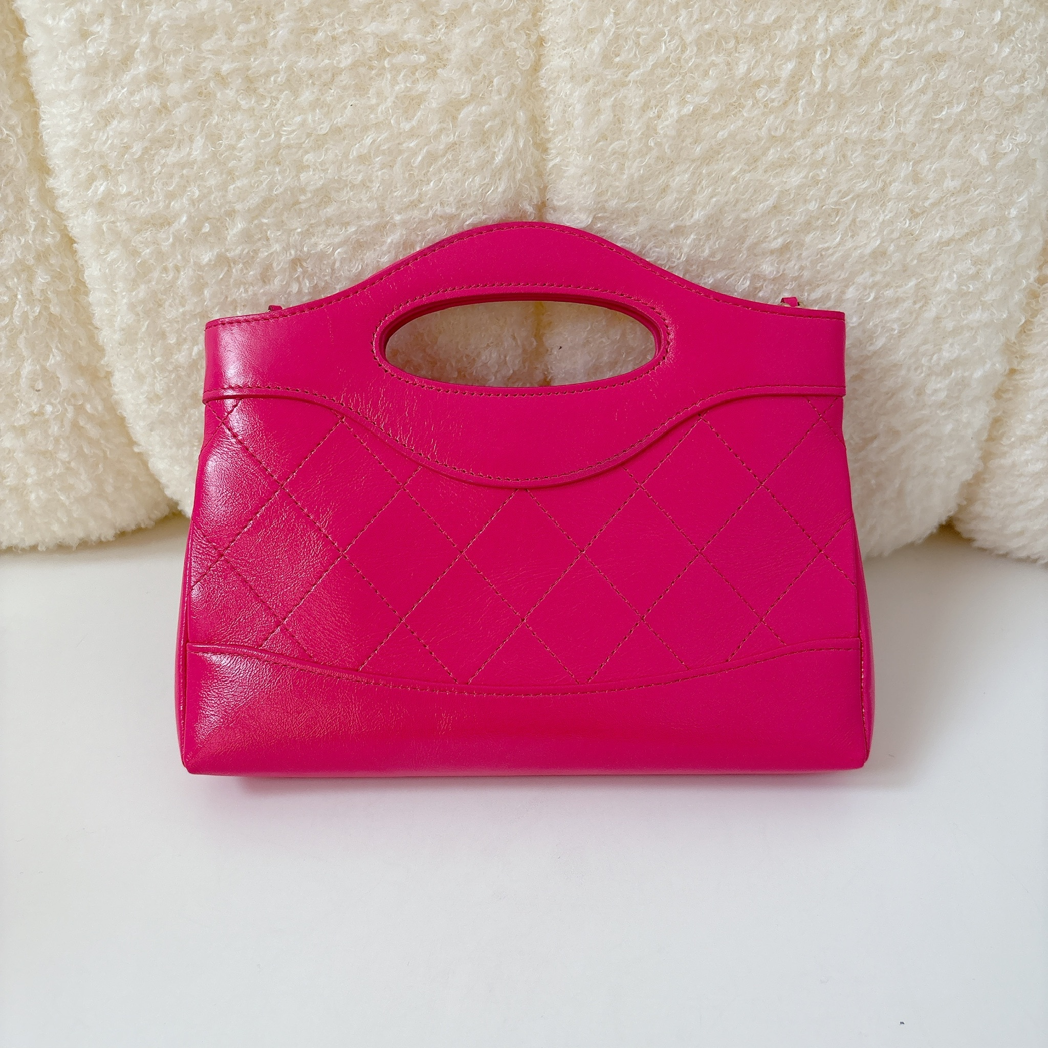 Chanel 31 Nano - Hot Pink /GHW
