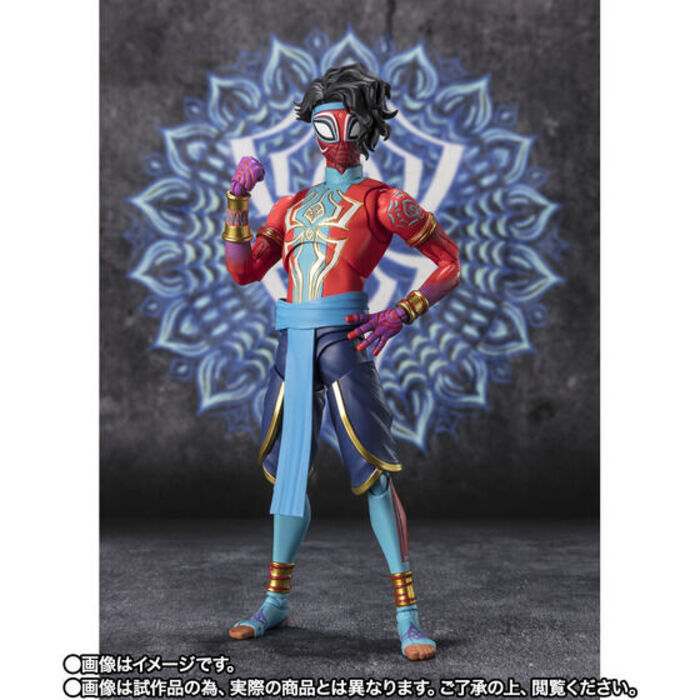 萬代 SHF 印度蜘蛛人 蜘蛛人：穿越新宇宙 漫威 可動完成品