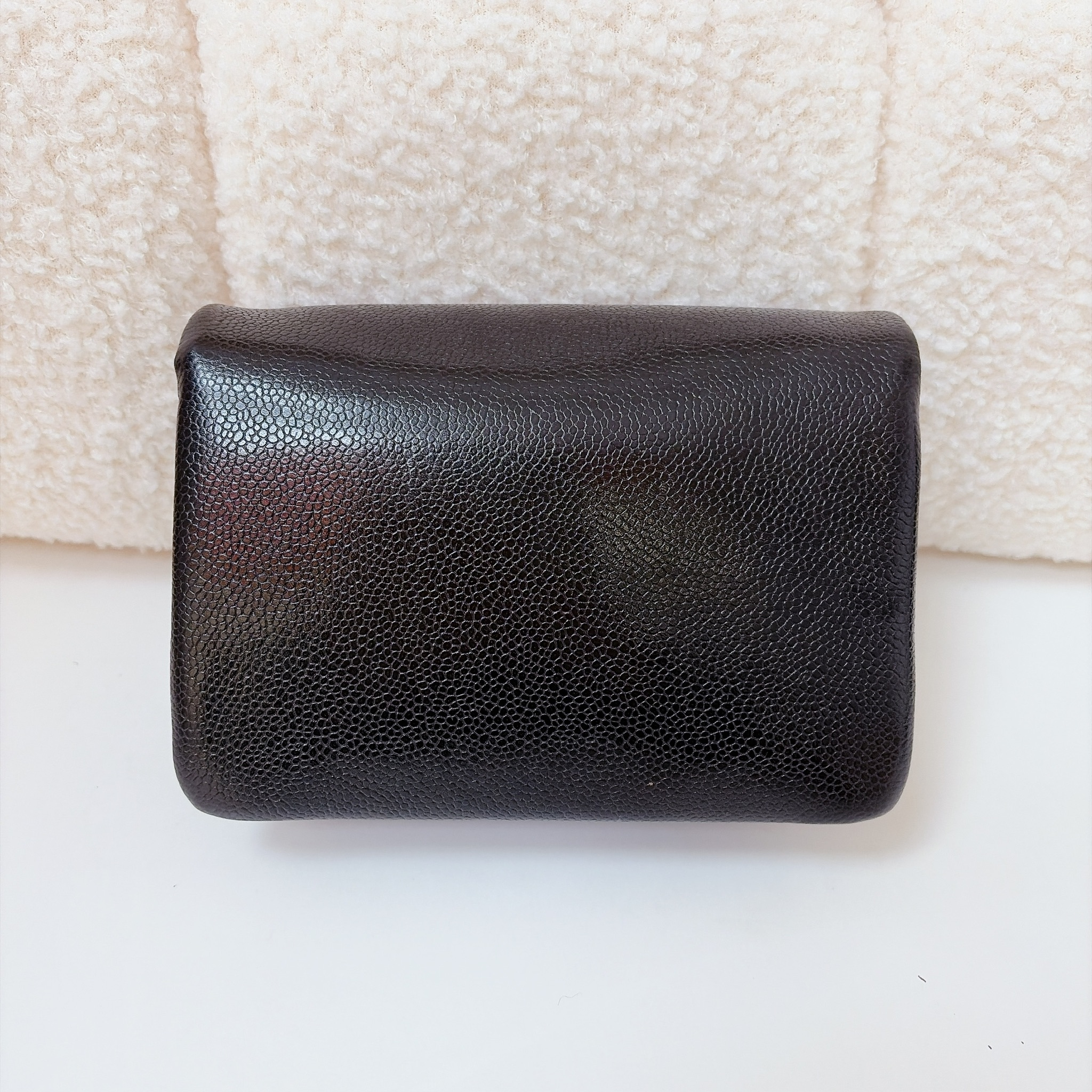 Chanel Mini Flap Bag with Medals - Black/GHW