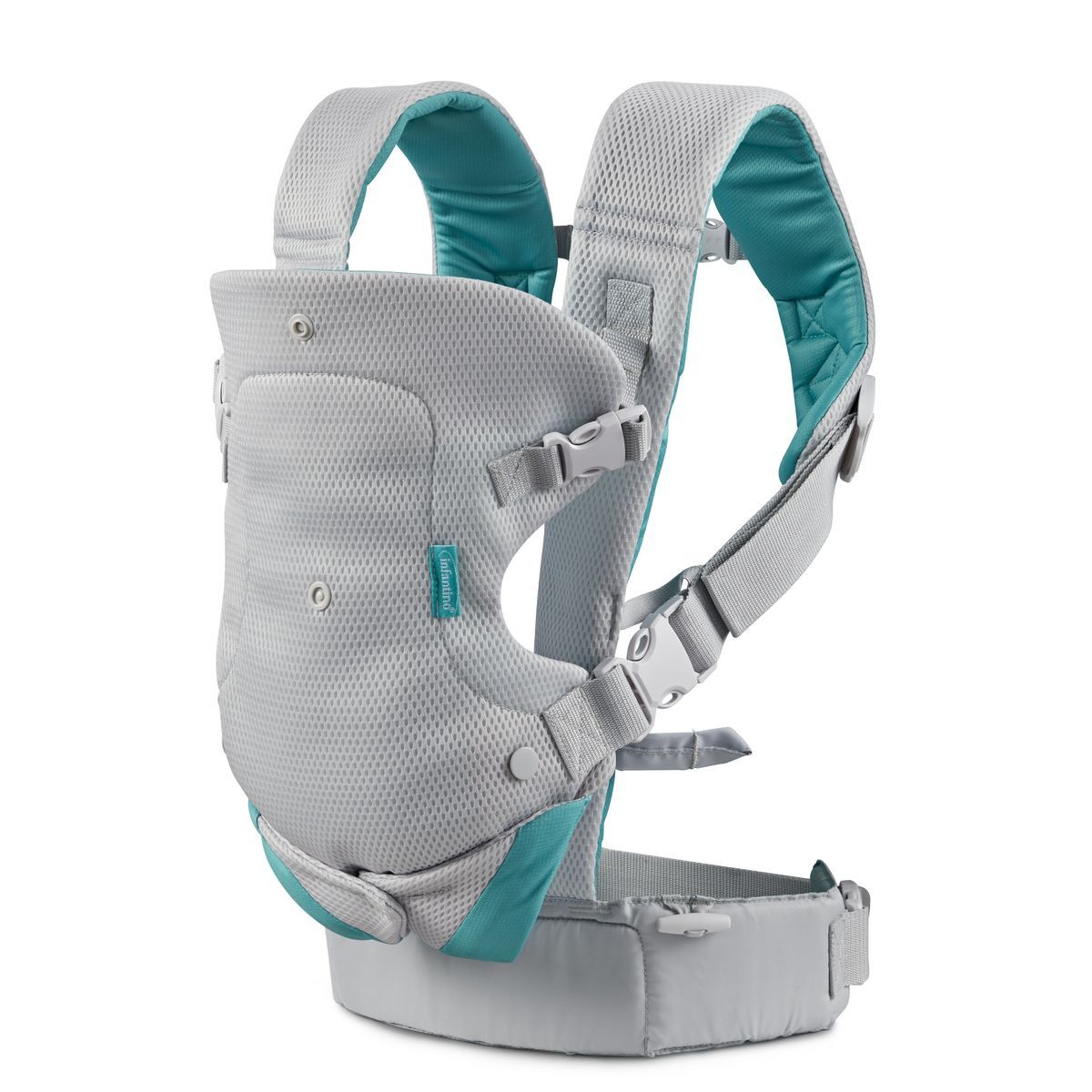 Infantino Flip 4-in-1 Light & Airy Convertible Carrier - Light Grey