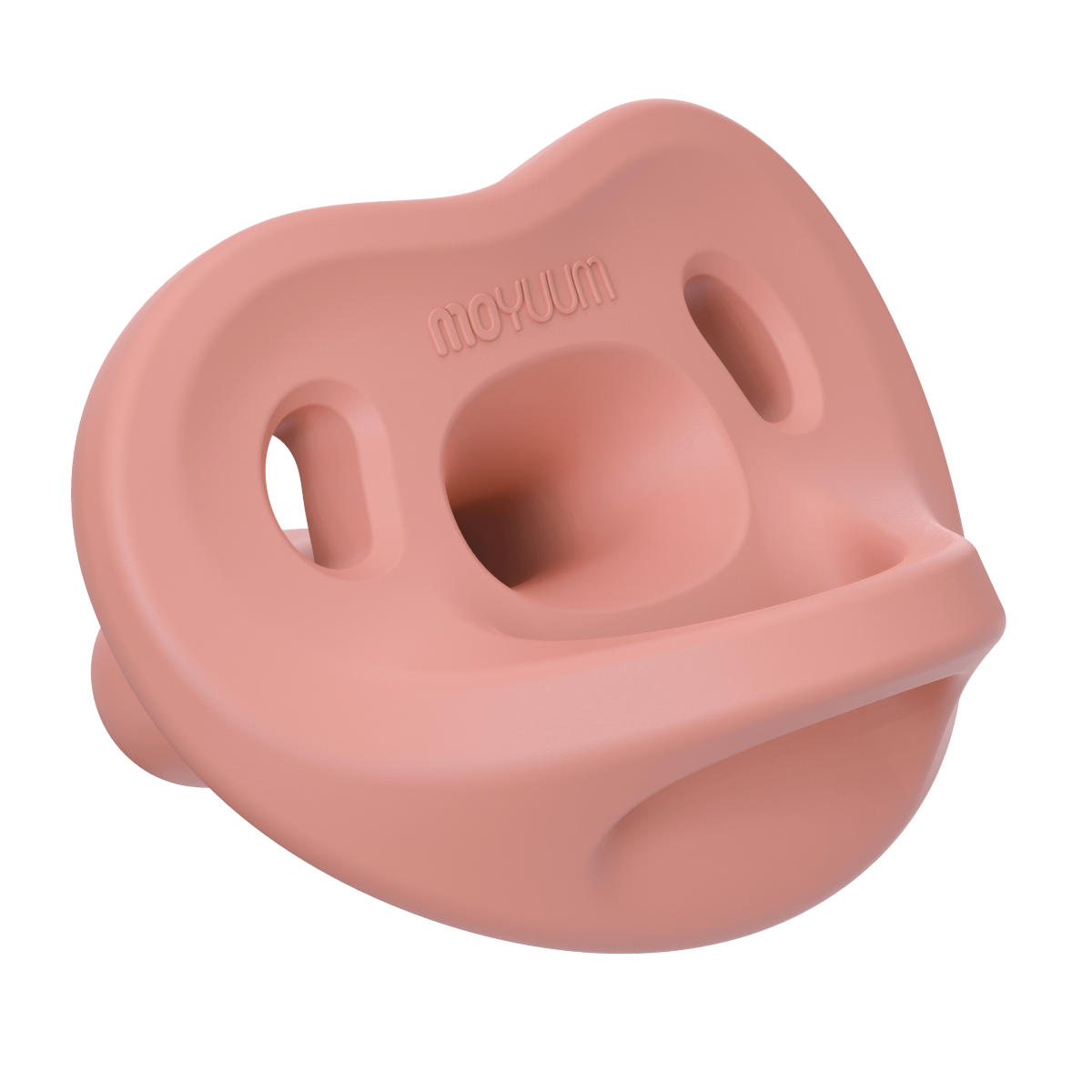 【MOYUUM】Premium Silicone Pacifier Grade 3 with Case (Red)