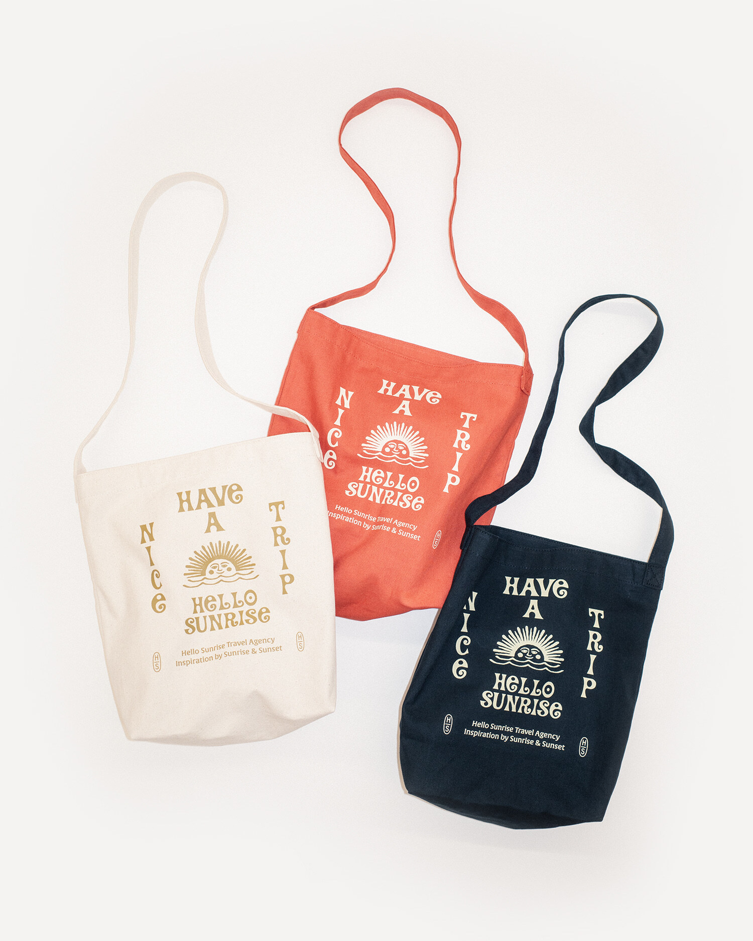 <韓國代購> HELLO SUNRISE HNT CANVAS MINI BAG