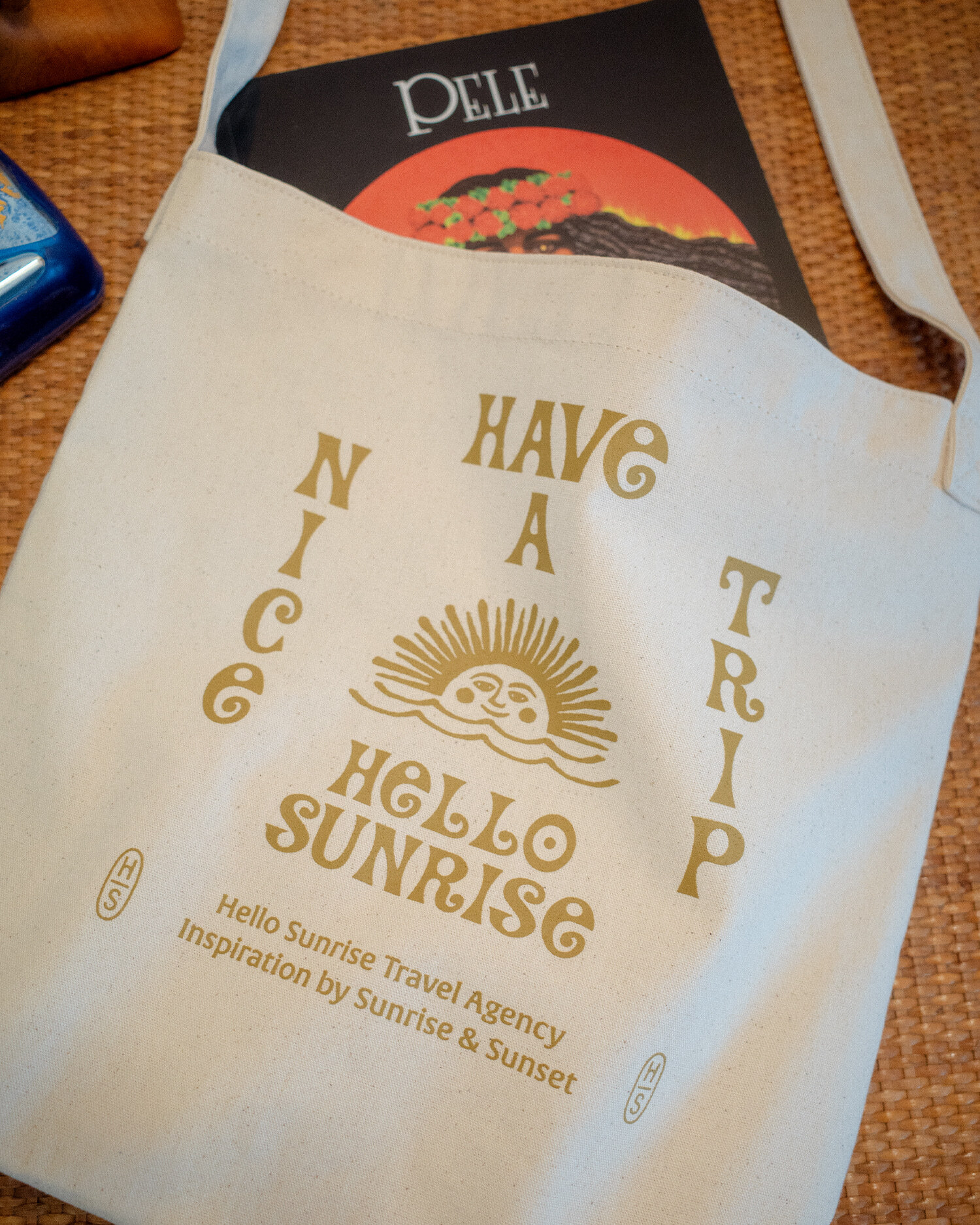 <韓國代購> HELLO SUNRISE HNT CANVAS MINI BAG