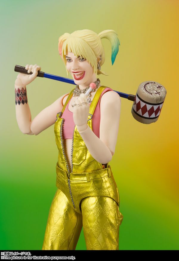 萬代 SHF 哈利・奎因 小丑女 猛禽小隊：小丑女大解放 可動完成品