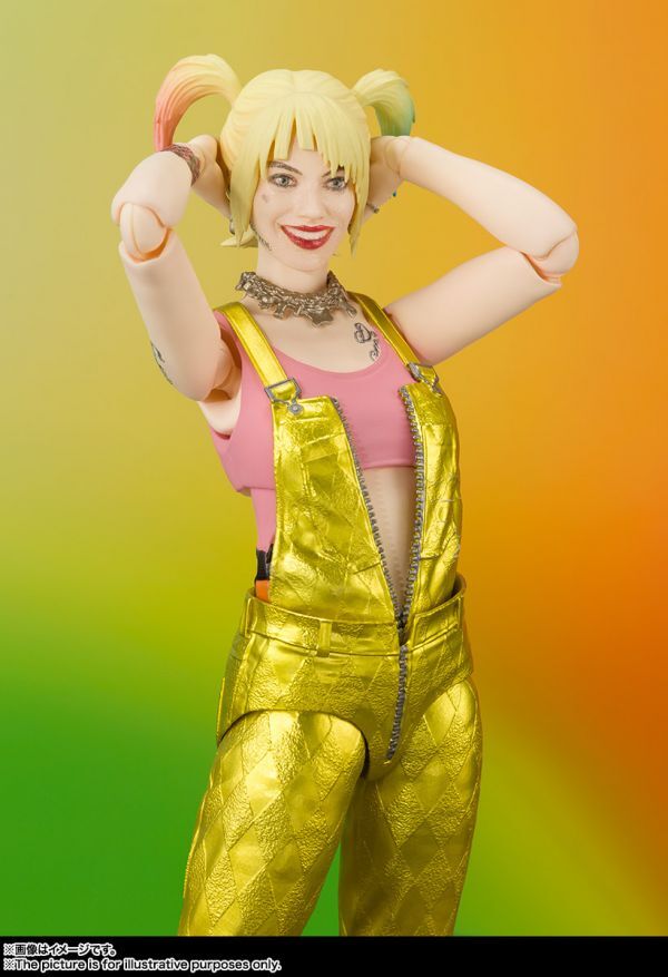 萬代 SHF 哈利・奎因 小丑女 猛禽小隊：小丑女大解放 可動完成品
