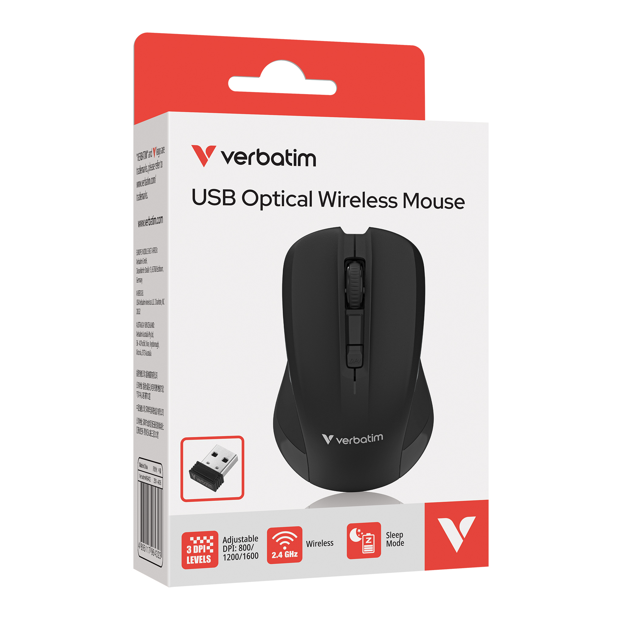 USB Optical Wireless Mouse