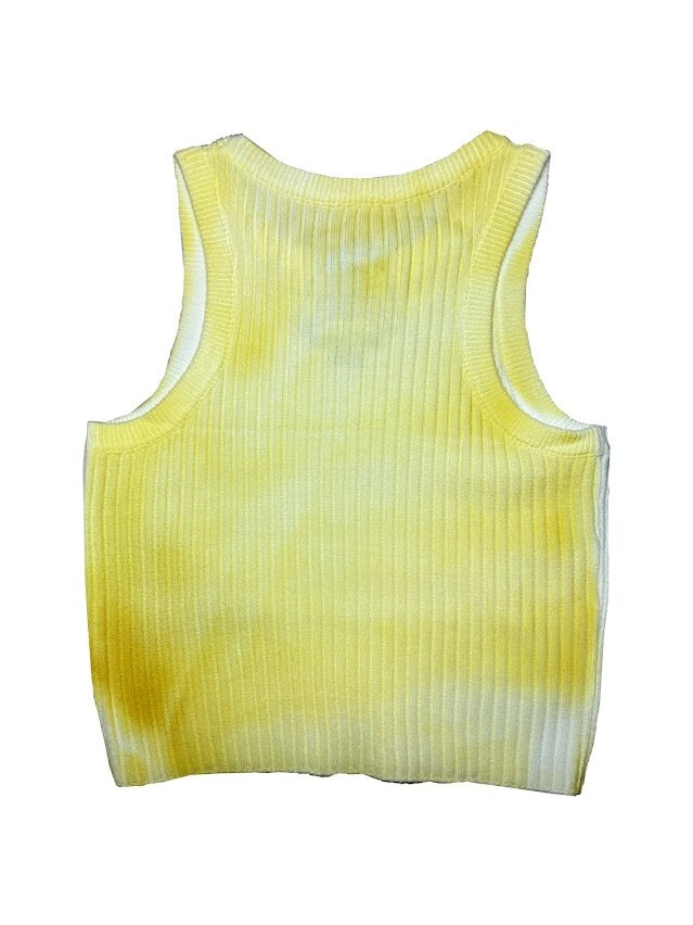 VILLAIN 26SS 噴色項鍊背心 白