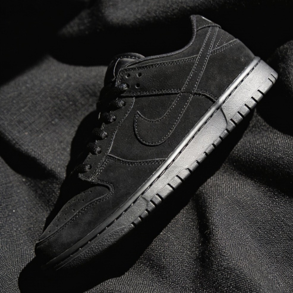 【官網限定】Nike Dunk Low SE "Triple Black' 黑魂 男鞋 IB6651-001