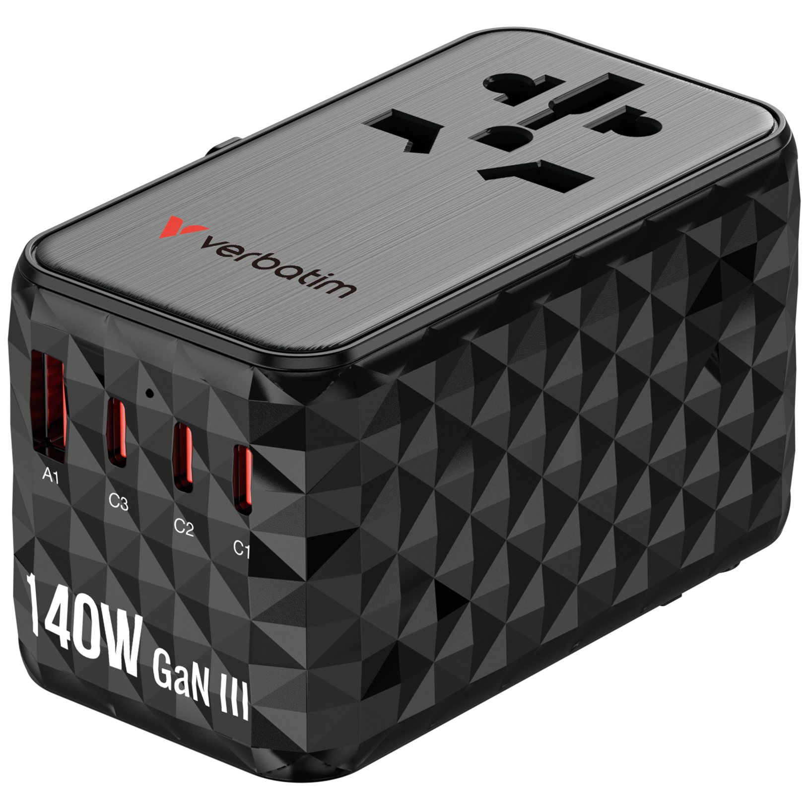GaN III 140W 通用旅行轉插 (UTA-10)