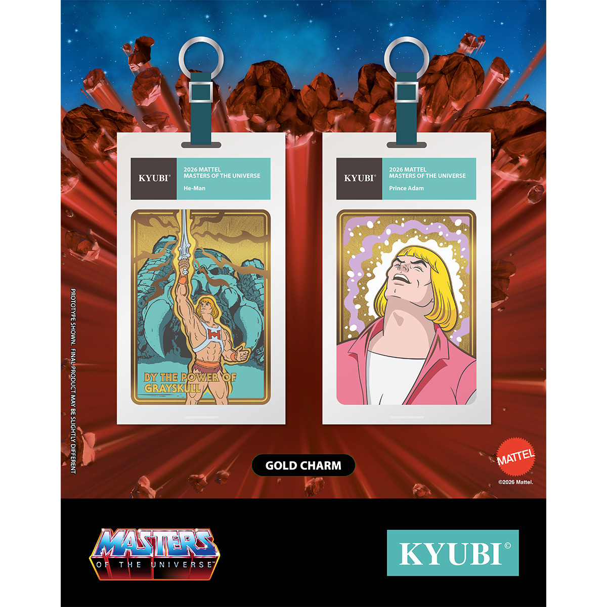【預購】KYUBI金屬收藏掛飾盲盒第10彈-《太空超人》(單件裝)