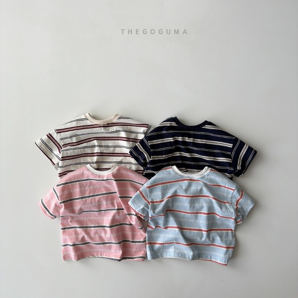 韓國🇰🇷THEGOGUMA 韓系條紋T恤(XS-XL/JS-JL)
