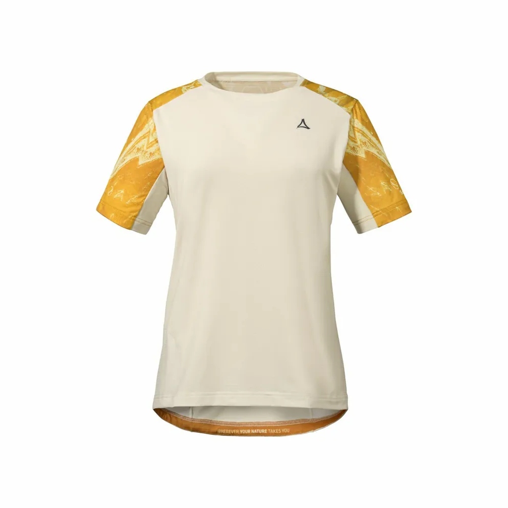 【Schoffel】女快乾彈性短袖上衣 / 24SL50-13384-[玫瑰紅、米黃、冰藍]