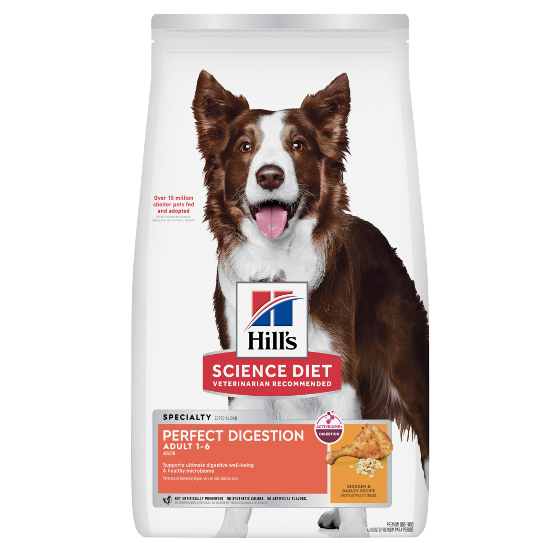 Hill's - 狗乾糧 - 成犬完美消化 雞肉與大麥 (3.5磅) 606857