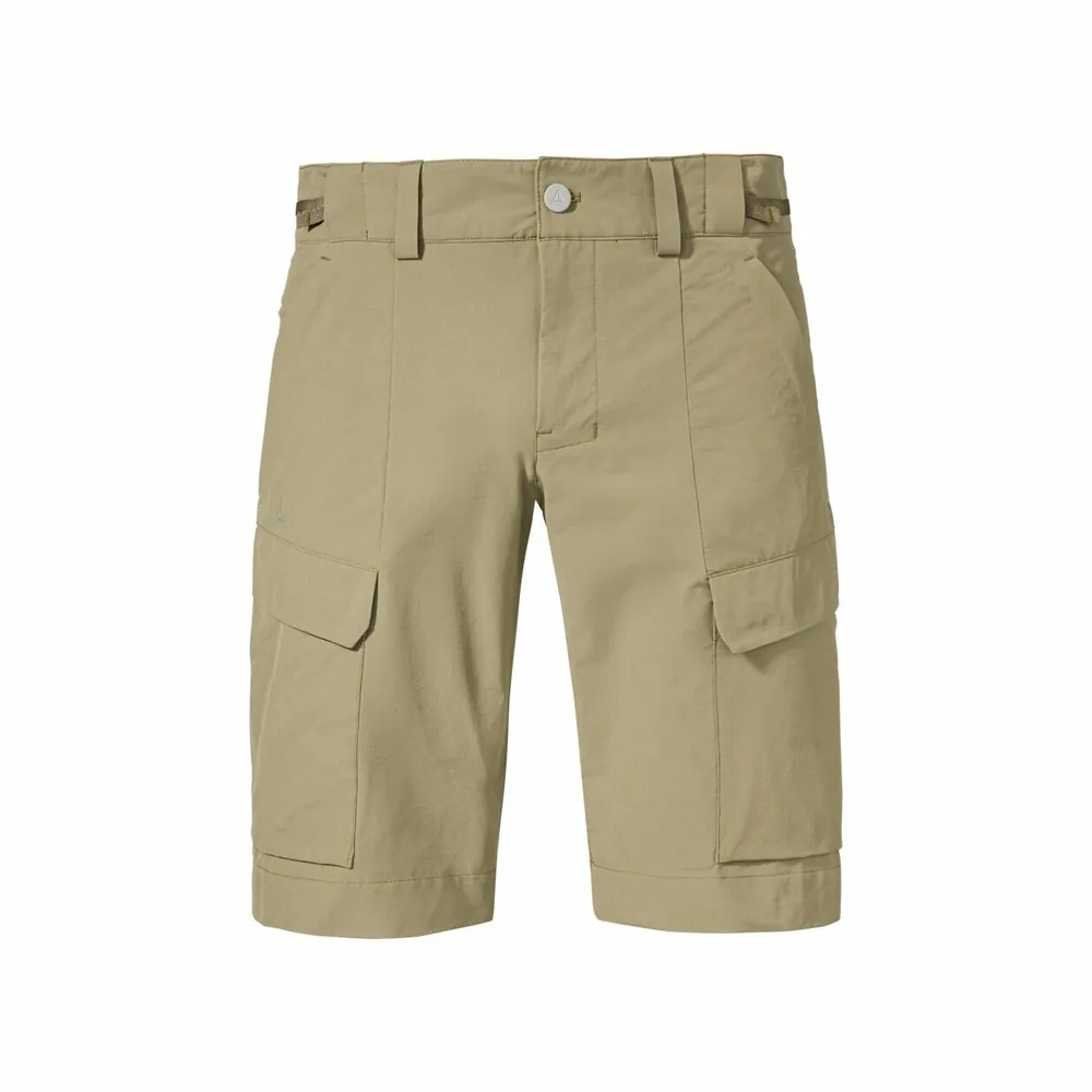 【Schoffel】男防潑水快乾口袋短褲 / 24SL20-23883-[卡其、綠]