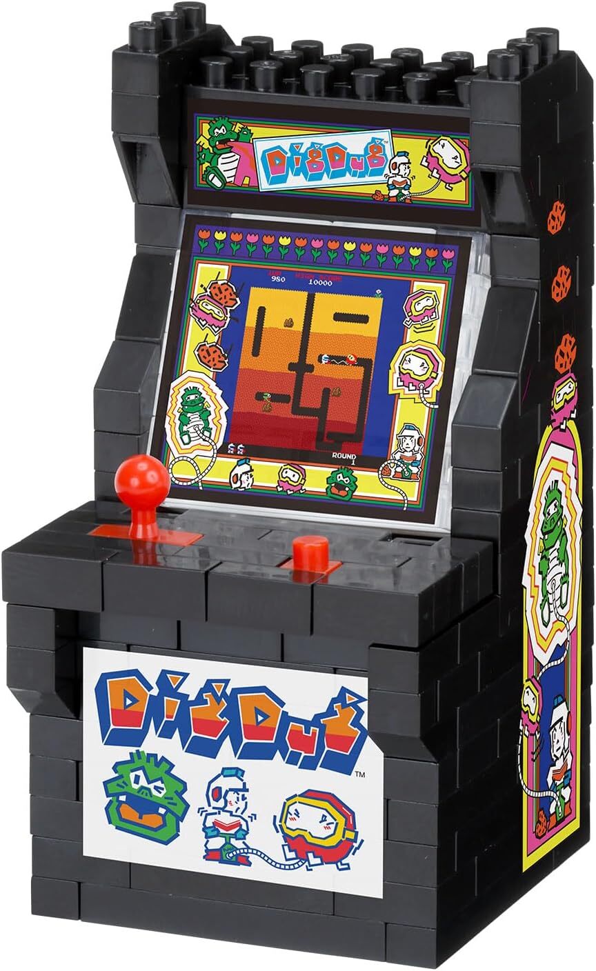 Nanoblock 迷你積木 NBCC_254 街機 Galaga/Dig Dug