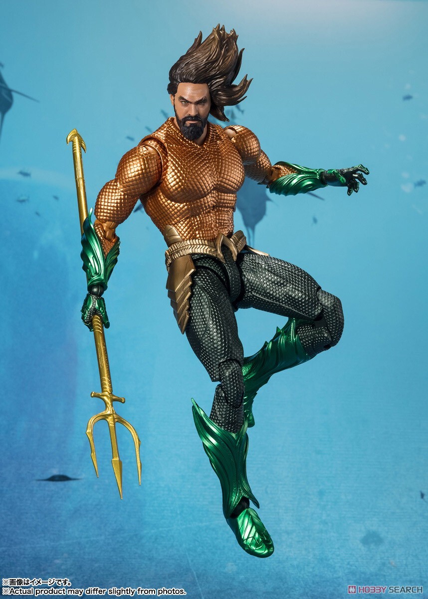 萬代 SHF 水行俠 水行俠與失落王國 可動完成品