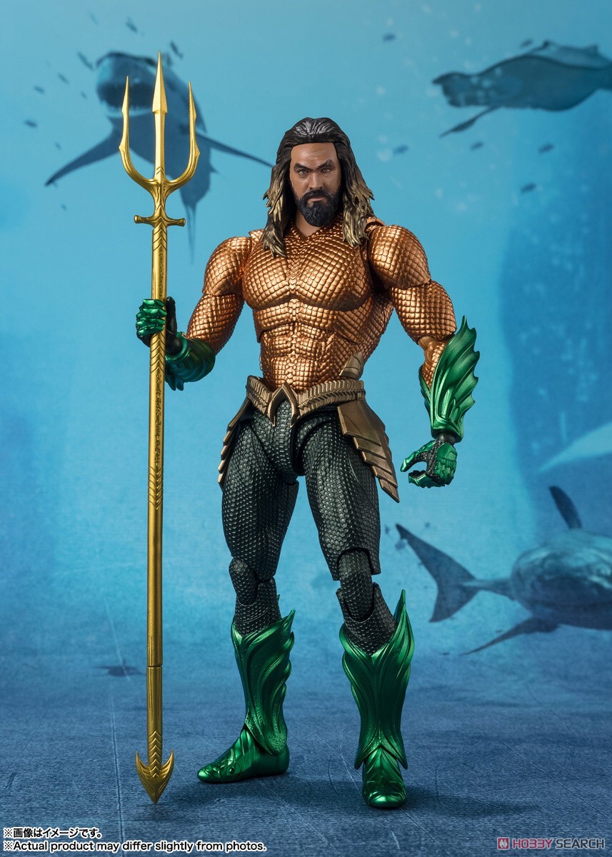 萬代 SHF 水行俠 水行俠與失落王國 可動完成品