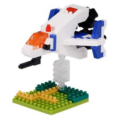 Nanoblock 迷你積木 NBCC_252 Xevious Solvalou
