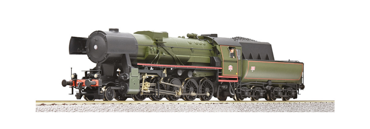 Roco 7110038 HO規 150.Y.16 型，法國國家鐵路公司 (SNCF)，數位音效蒸汽車