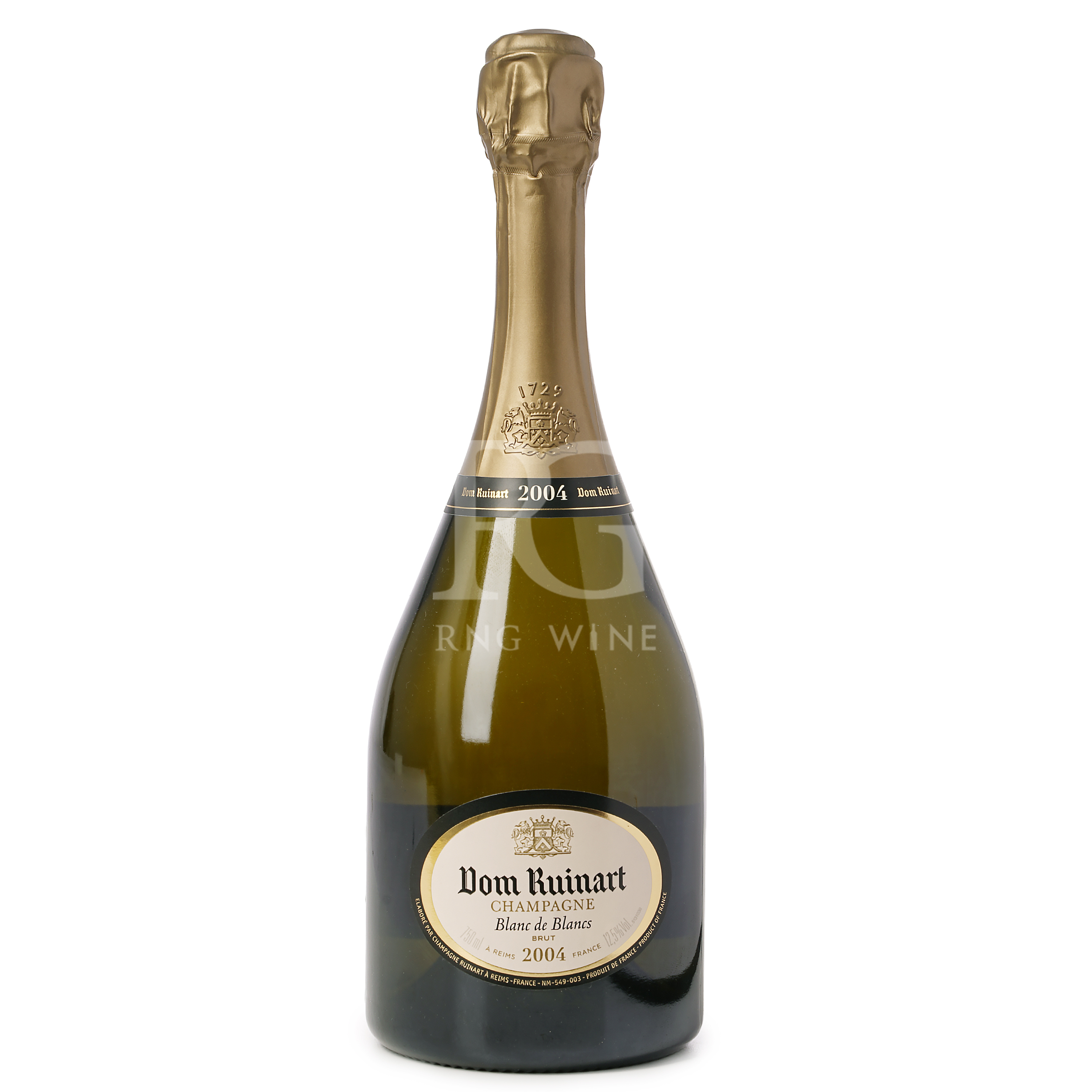 Dom Ruinart Blanc de Blancs Brut Millesime 2004 (WS95)