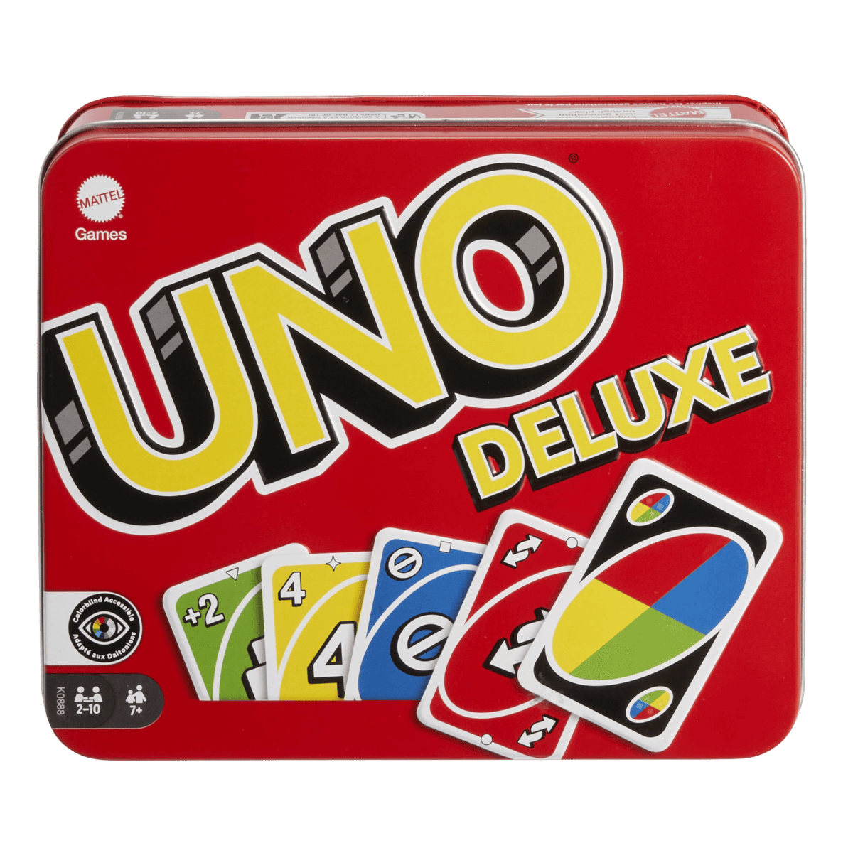 UNO卡牌遊戲 : 豪華鐵盒版