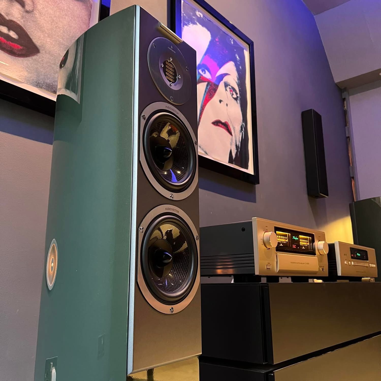 Audiovector R3 Arrete RAL Colour Speaker Home Setup