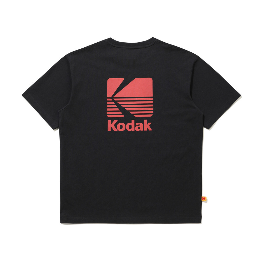 KODAK Big Logo Cotton Short-sleeved T-shirt