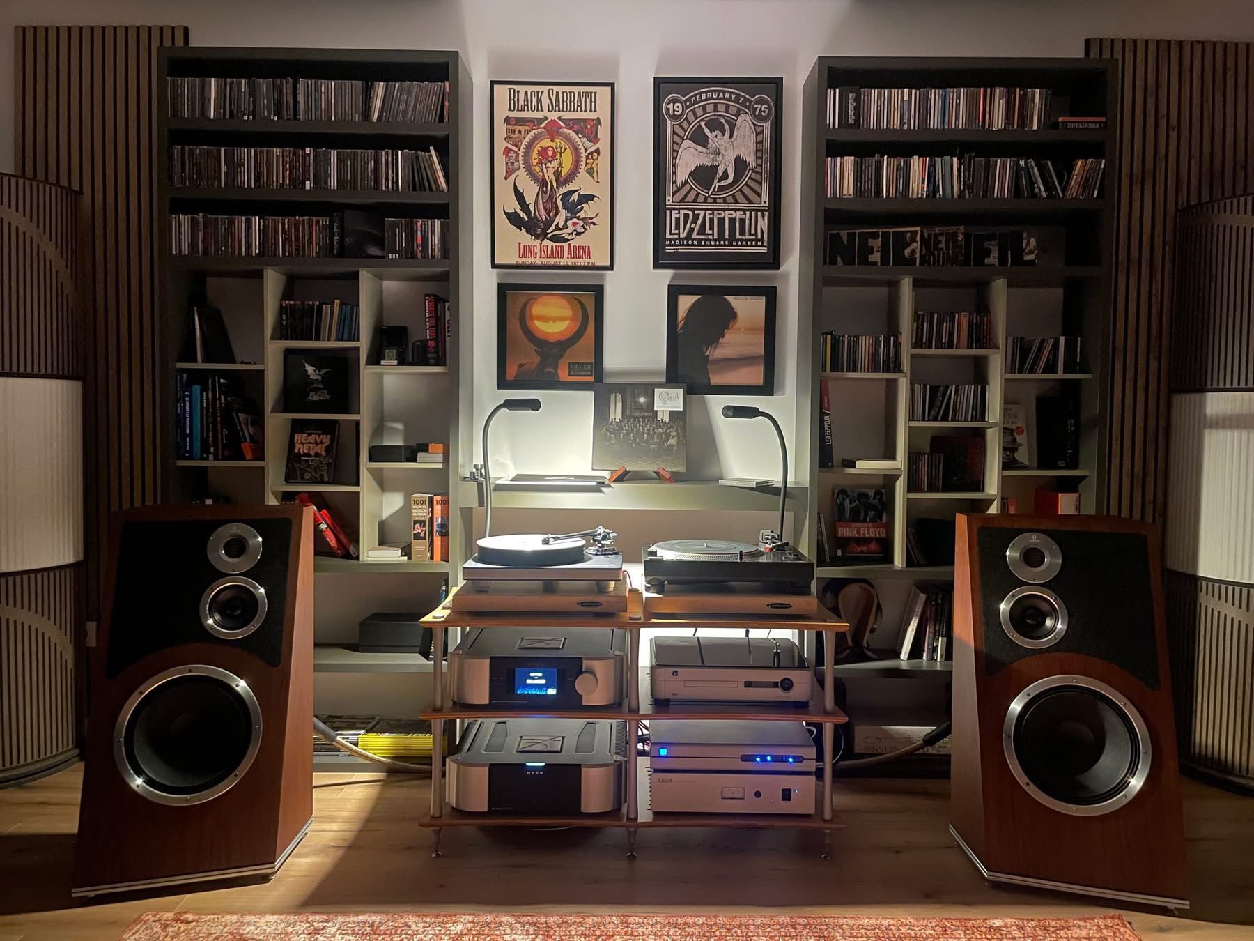 Audiovector Trapeze Home Audio Setup