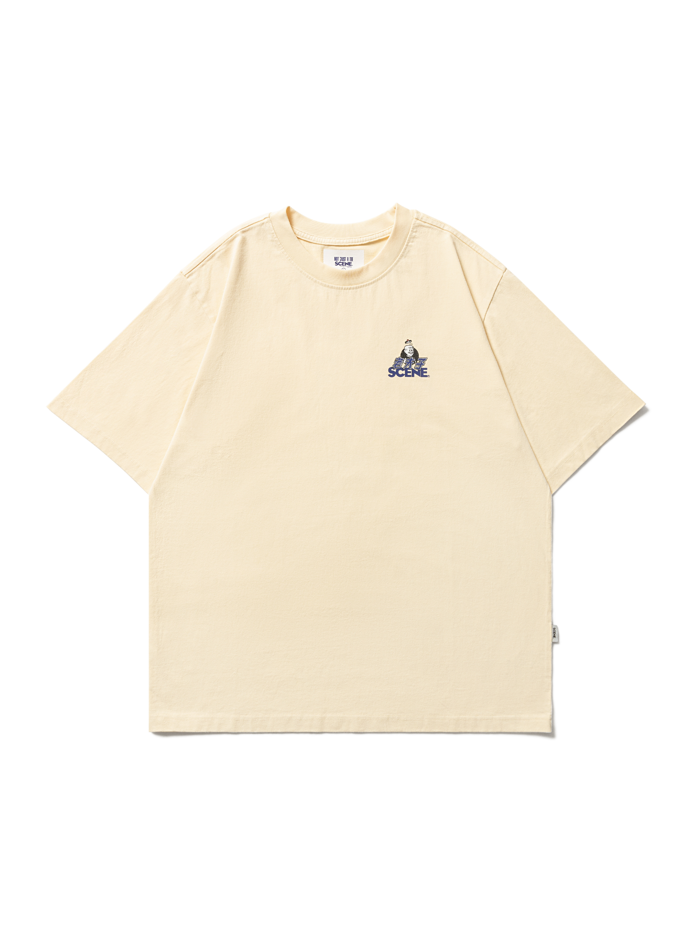 SCENE OMQ CLASSIC TEE // YLW_BK