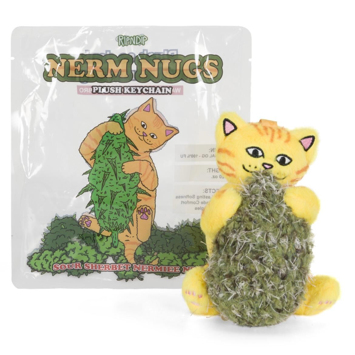 ぬいぐるみ ripndip NermBooBoo&friends collection Nermbooboo RIPNDIP Keychains| 💚Nerm Nugs