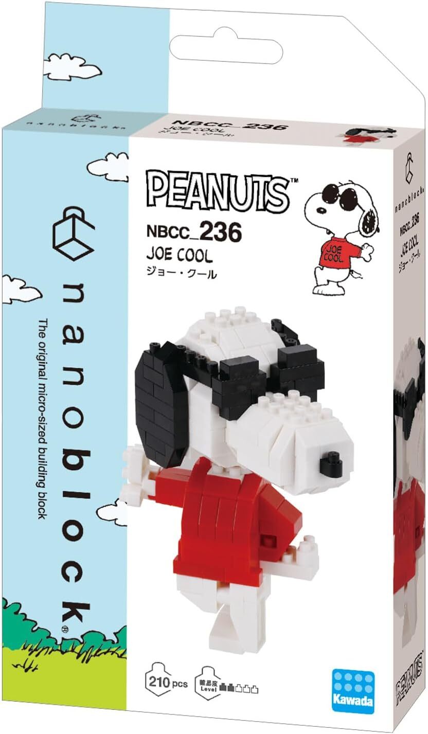 Nanoblock 迷你積木 NBCC_236 史努比JOE COOL
