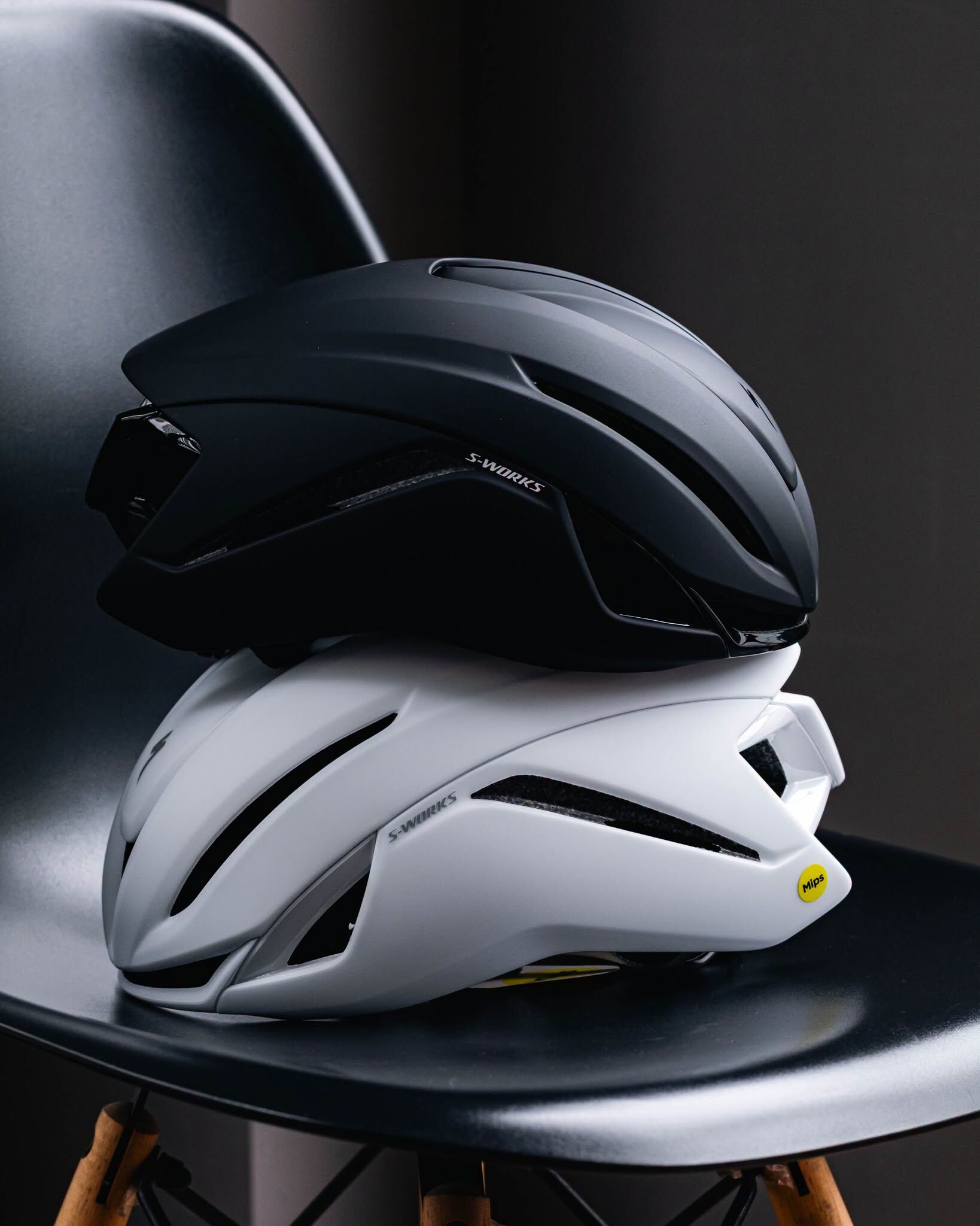【SPECIALIZED】 S-Works Evade 4 安全帽 Black 霧面黑