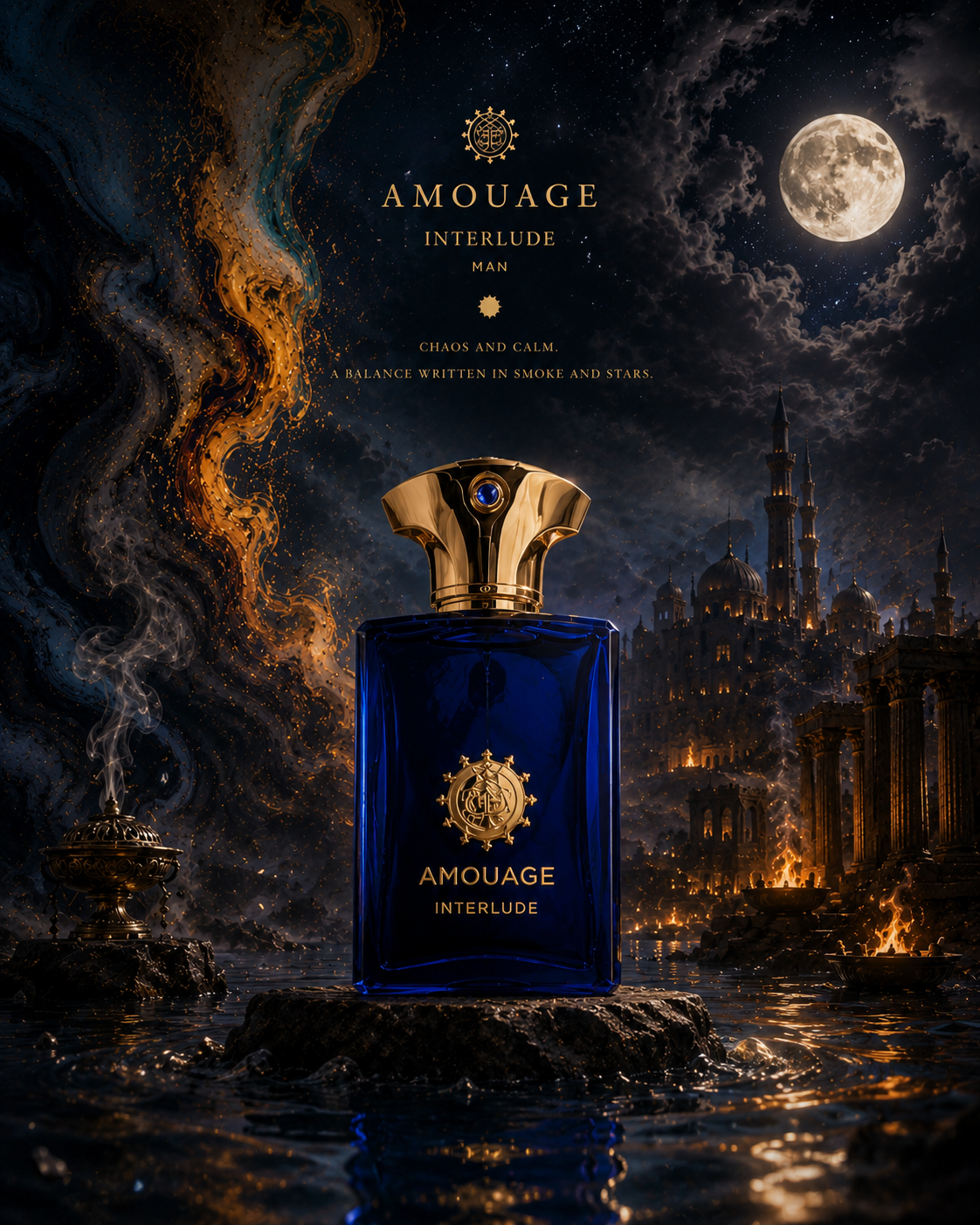 Amouage 愛慕 Interlude 間奏曲男性淡香精 EDP 100ml 新包裝