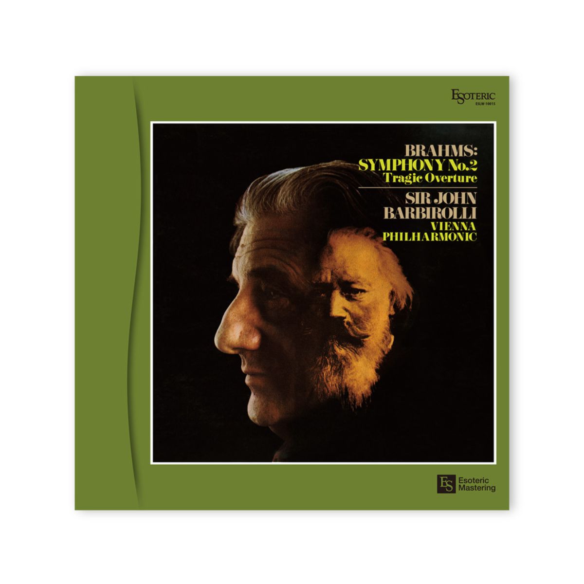 Esoteric BRAHMS Symphony No. 2, Academic Festival Overture BARBIROLLI 布拉姆斯：第二號交響曲、大學慶典序曲 限量黑膠唱片 (1LP)