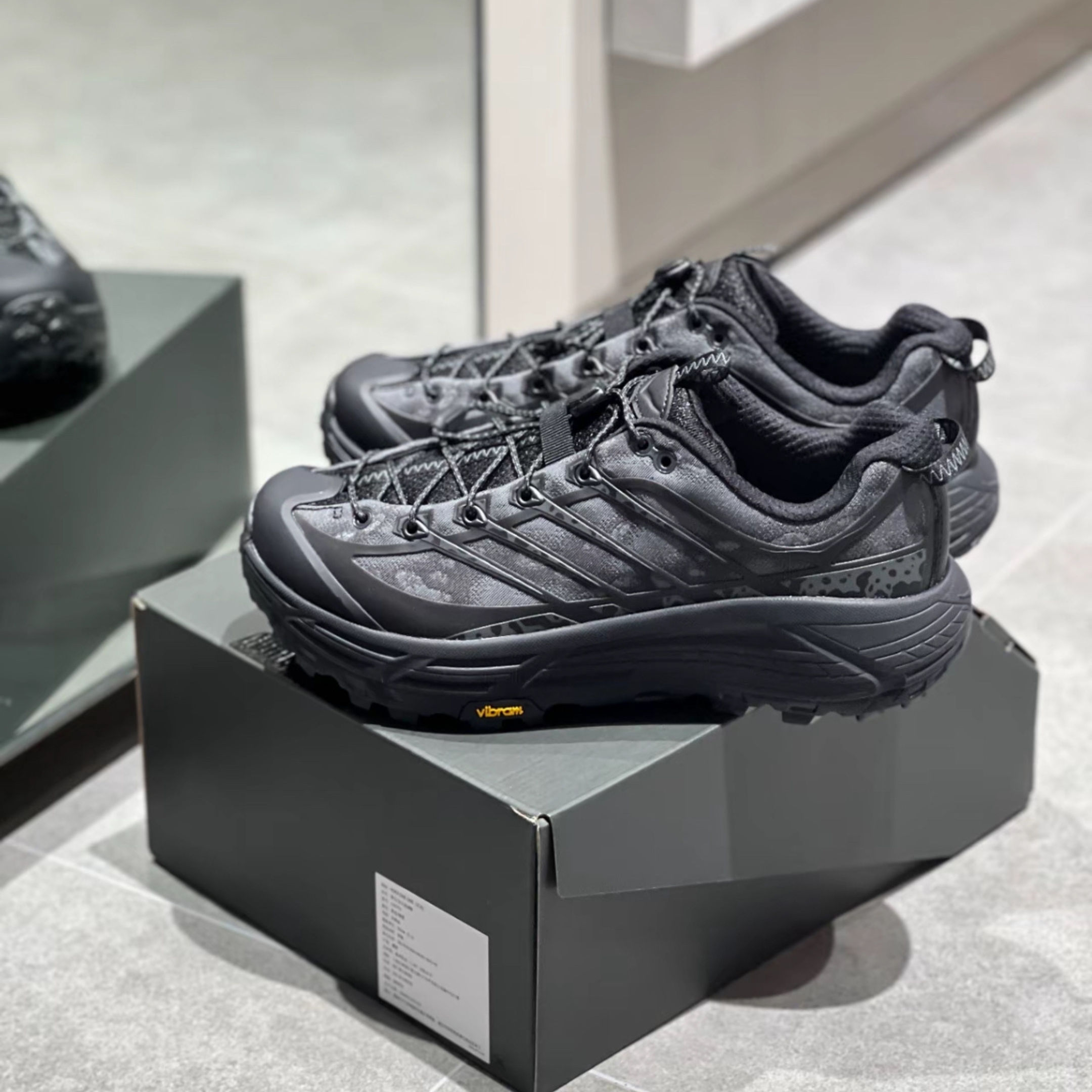 NICEDAY 代購 HOKA ONE ONE Mafate Speed 2 黑色 白色 登山 機能 工裝 1126851-CYLB