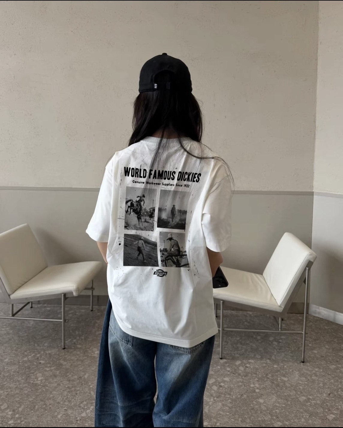 Dickies 美式 復古 印刷 四格相片 重磅 純棉 短袖 4色