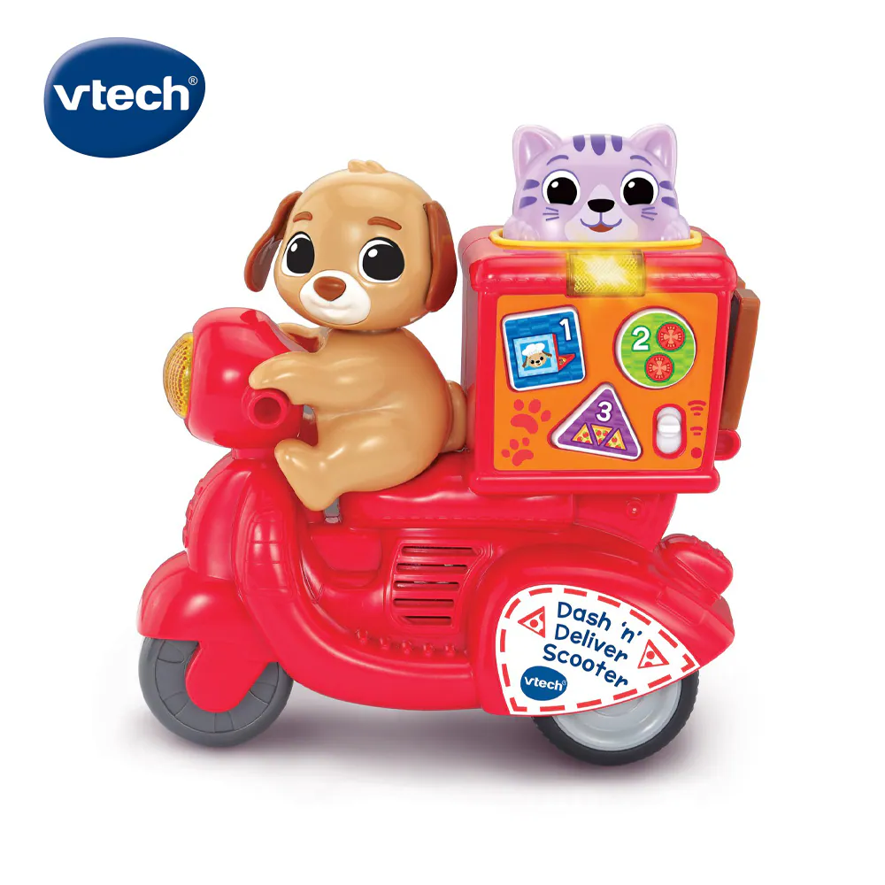 Vtech 嗶嗶外送摩托車