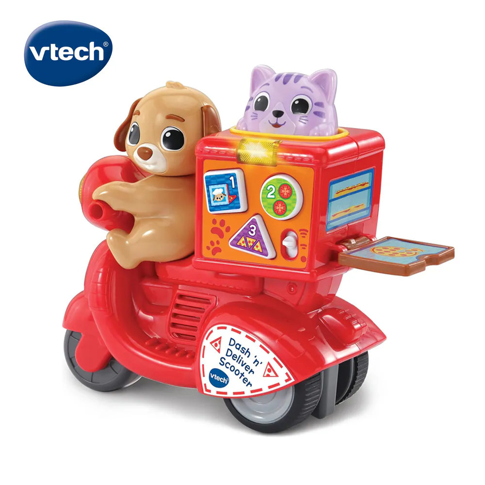 Vtech 嗶嗶外送摩托車