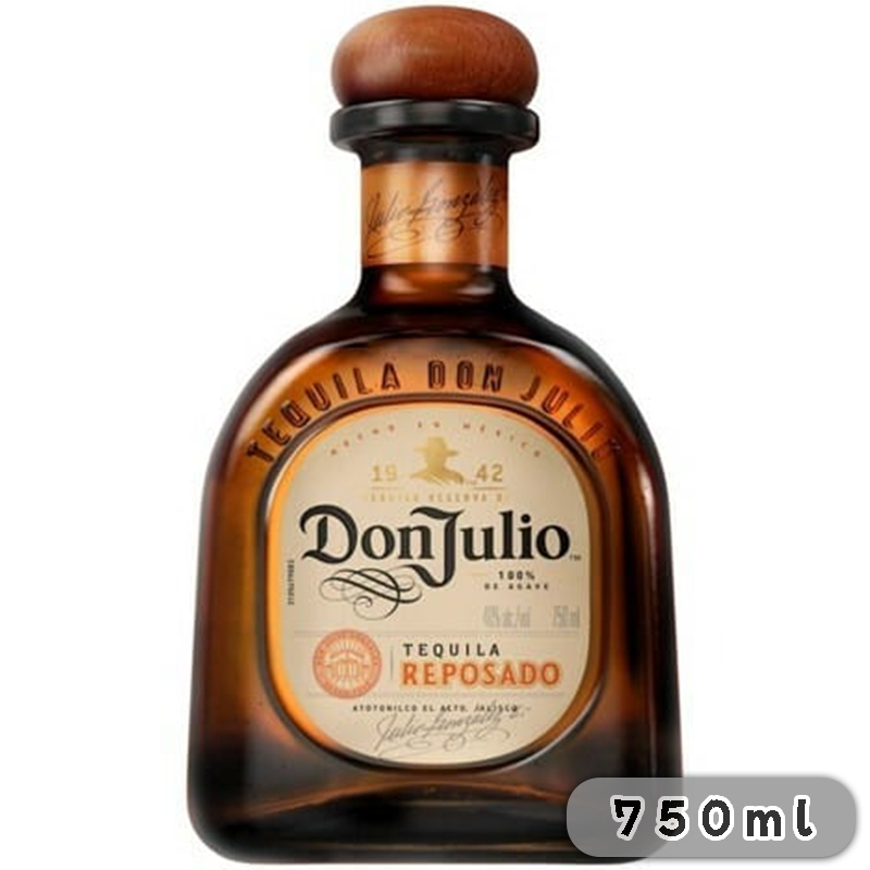 唐胡里奧 Reposado 龍舌蘭酒 750mL (新版) (無盒)